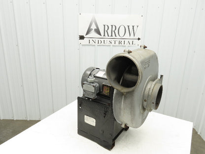 American Fan AF-15 High Pressure Blower 3Hp 3500 RPM 3PH Backward Curve 7x8"
