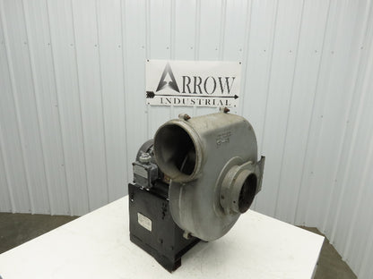 American Fan AF-15 High Pressure Blower 3Hp 3500 RPM 3PH Backward Curve 7x8"