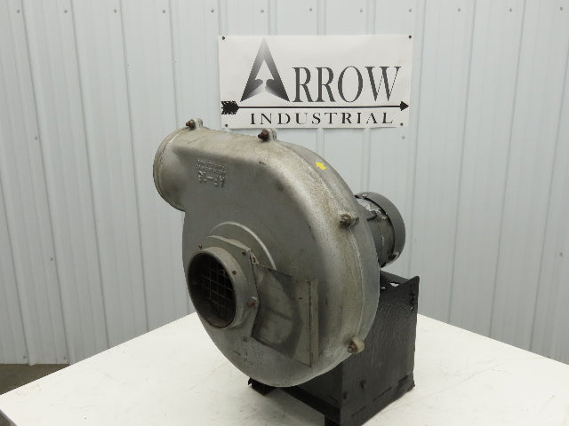 American Fan AF-15 High Pressure Blower 3Hp 3500 RPM 3PH Backward Curve 7x8"