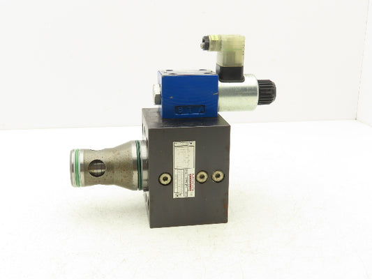 MOOG HPN218270 Hydraulic 2-Way Slip-In Cartridge Solenoid Valve 24VDC 5075 PSI
