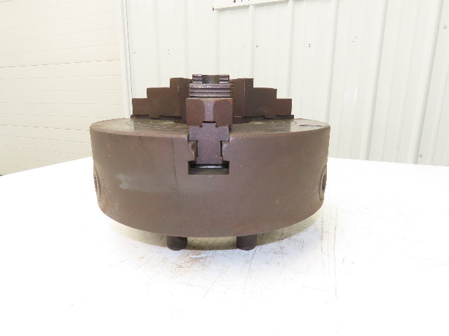 Skand Chuckfabriks 404435 3-Jaw Self Centering Manual Lathe Chuck 12" OD 4" ID