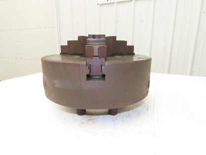 Skand Chuckfabriks 404435 3-Jaw Self Centering Manual Lathe Chuck 12" OD 4" ID