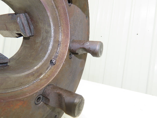 Skand Chuckfabriks 404435 3-Jaw Self Centering Manual Lathe Chuck 12" OD 4" ID