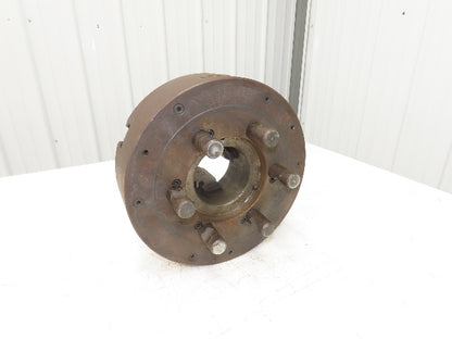 Skand Chuckfabriks 404435 3-Jaw Self Centering Manual Lathe Chuck 12" OD 4" ID