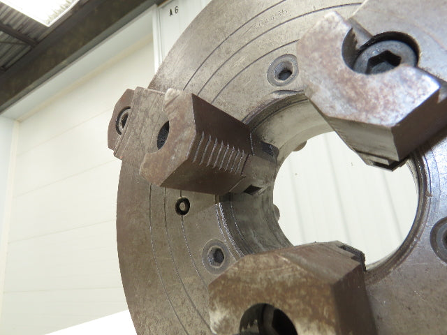 Skand Chuckfabriks 404435 3-Jaw Self Centering Manual Lathe Chuck 12" OD 4" ID