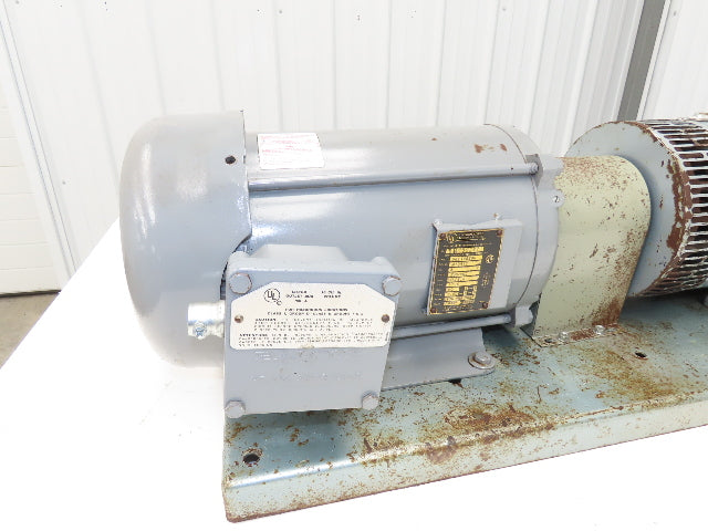 Gast M7044T 6066-P106A-T339 Rotary Oil-Less Vacuum Pump 15PSI 55CFM 5Hp 230/460V