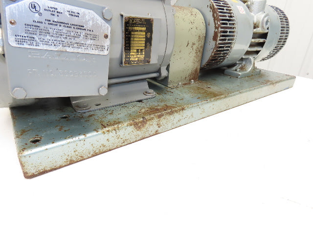 Gast M7044T 6066-P106A-T339 Rotary Oil-Less Vacuum Pump 15PSI 55CFM 5Hp 230/460V
