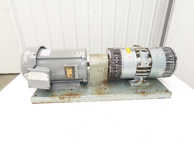 Gast M7044T 6066-P106A-T339 Rotary Oil-Less Vacuum Pump 15PSI 55CFM 5Hp 230/460V