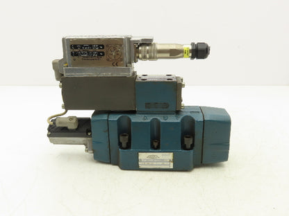 Bosch 0 811 404 607 Hydraulic Servo Proportional Control Valve W Actuator 24V