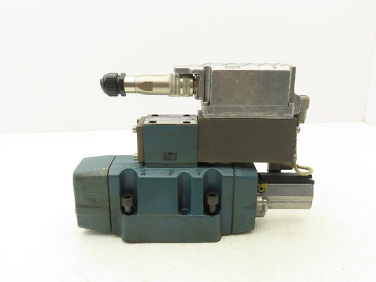 Bosch 0 811 404 607 Hydraulic Servo Proportional Control Valve W Actuator 24V