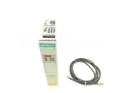 Siemens 6SE7021-0TA61 Simovert DC Inverter 510-650VDC In 380-480VAC 0-600Hz Out
