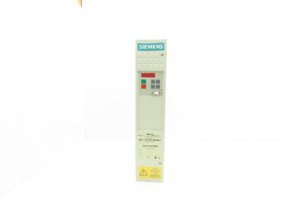 Siemens 6SE7021-0TA61 Simovert DC Inverter 510-650VDC In 380-480VAC 0-600Hz Out