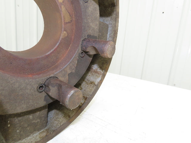 4-Jaw Independent Manual Lathe Chuck 14" OD 3-1/2" ID 	D1-8 Camlock Mount