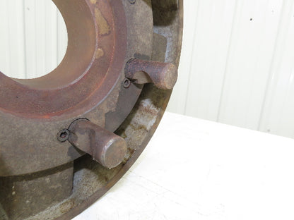 4-Jaw Independent Manual Lathe Chuck 14" OD 3-1/2" ID 	D1-8 Camlock Mount