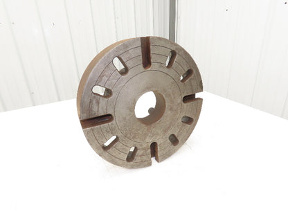 4-Jaw Independent Manual Lathe Chuck 14" OD 3-1/2" ID 	D1-8 Camlock Mount
