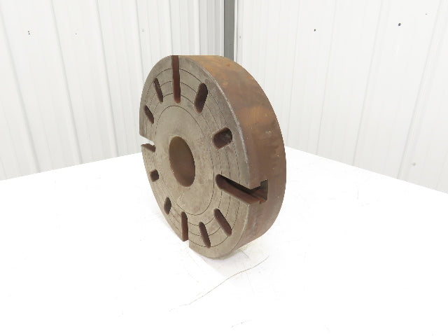 4-Jaw Independent Manual Lathe Chuck 14" OD 3-1/2" ID 	D1-8 Camlock Mount