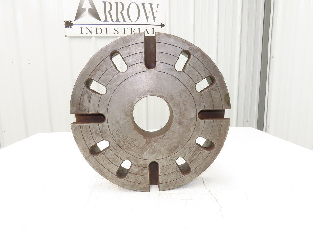 4-Jaw Independent Manual Lathe Chuck 14" OD 3-1/2" ID 	D1-8 Camlock Mount