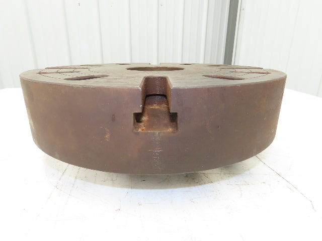 4-Jaw Independent Manual Lathe Chuck 14" OD 3-1/2" ID 	D1-8 Camlock Mount