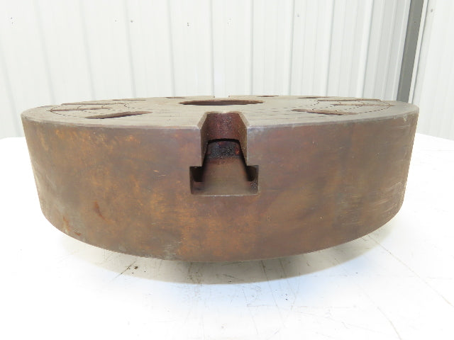 4-Jaw Independent Manual Lathe Chuck 14" OD 3-1/2" ID 	D1-8 Camlock Mount