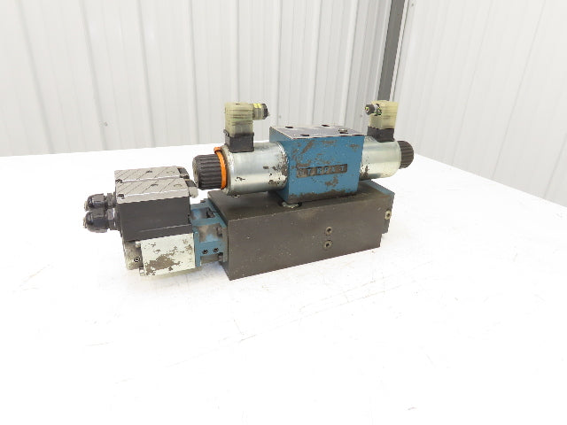Bosch 0810001731 Proportional Directional Servo Valve W Proportional Amplifiers