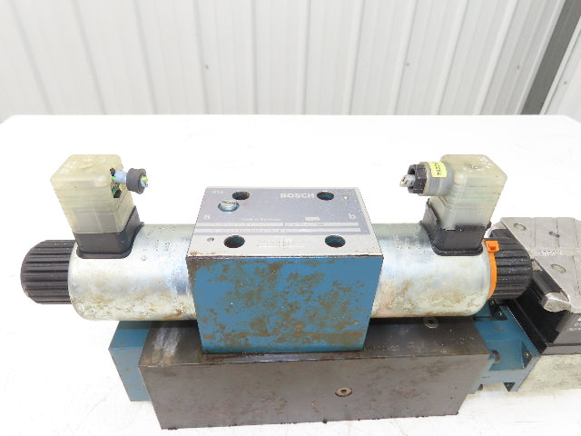 Bosch 0810001731 Proportional Directional Servo Valve W Proportional Amplifiers