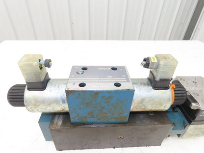 Bosch 0810001731 Proportional Directional Servo Valve W Proportional Amplifiers