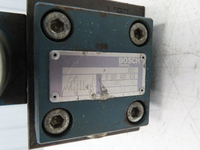 Bosch 0810001731 Proportional Directional Servo Valve W Proportional Amplifiers
