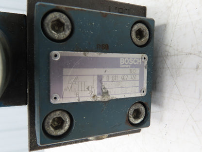 Bosch 0810001731 Proportional Directional Servo Valve W Proportional Amplifiers