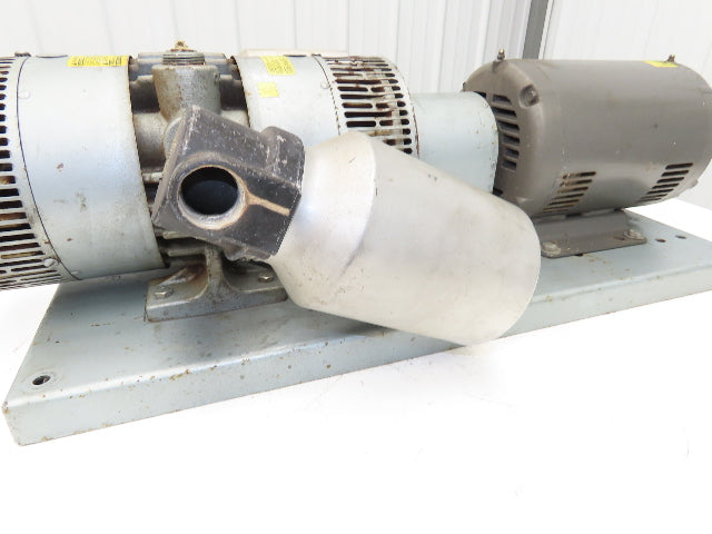 Gast M3218T 6066-V107A-T339 Rotary Oil-Less Vacuum Pump 15PSI 55CFM 5Hp 230/460V