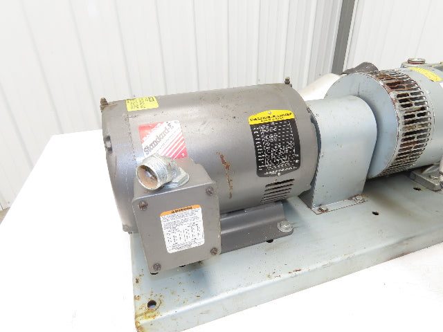 Gast M3218T 6066-V107A-T339 Rotary Oil-Less Vacuum Pump 15PSI 55CFM 5Hp 230/460V