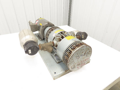 Gast M3218T 6066-V107A-T339 Rotary Oil-Less Vacuum Pump 15PSI 55CFM 5Hp 230/460V