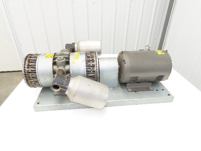 Gast M3218T 6066-V107A-T339 Rotary Oil-Less Vacuum Pump 15PSI 55CFM 5Hp 230/460V
