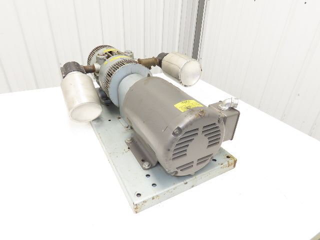 Gast M3218T 6066-V107A-T339 Rotary Oil-Less Vacuum Pump 15PSI 55CFM 5Hp 230/460V