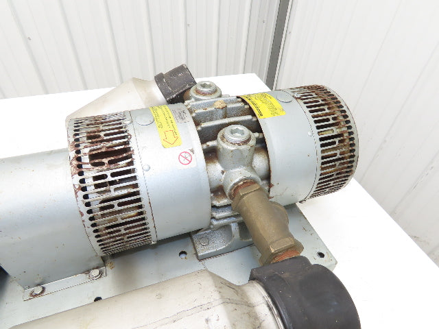Gast M3218T 6066-V107A-T339 Rotary Oil-Less Vacuum Pump 15PSI 55CFM 5Hp 230/460V