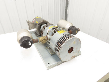 Gast M3218T 6066-V107A-T339 Rotary Oil-Less Vacuum Pump 15PSI 55CFM 5Hp 230/460V