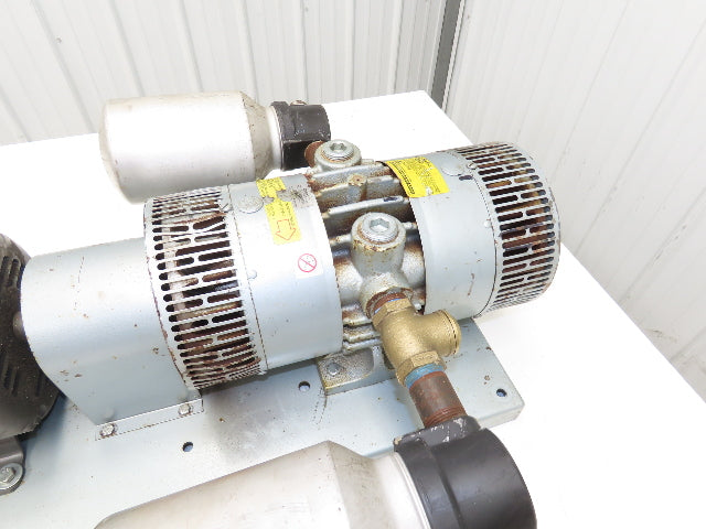 Gast M3218T 6066-V107A-T339 Rotary Oil-Less Vacuum Pump 15PSI 55CFM 5Hp 230/460V