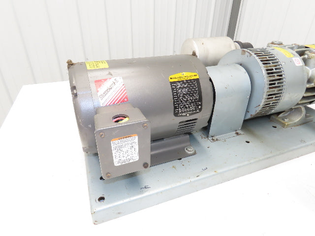Gast M3218T 6066-V107A-T339 Rotary Oil-Less Vacuum Pump 15PSI 55CFM 5Hp 230/460V