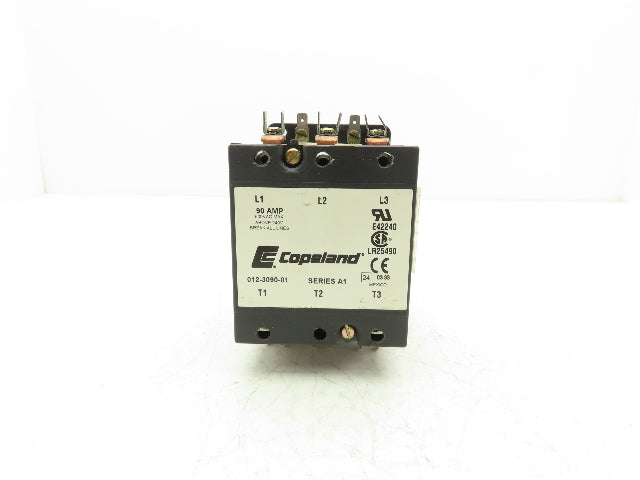 Copeland 012-3090-01 Definite Purpose Contactor 90A 575V 120V Coil Open Type