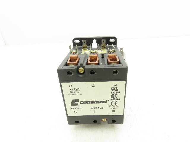 Copeland 012-3090-01 Definite Purpose Contactor 90A 575V 120V Coil Open Type