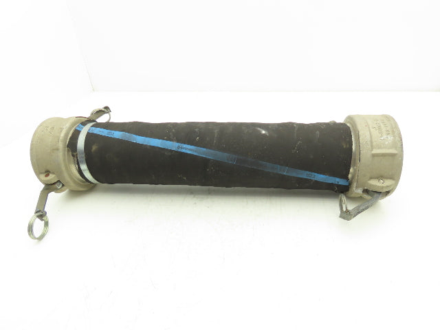 Continental Versiflo 4"x 23"L Water Hose 150 PSI Camlock Quick Couplers 23"OAL