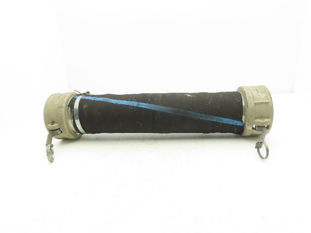 Continental Versiflo 4"x 23"L Water Hose 150 PSI Camlock Quick Couplers 23"OAL