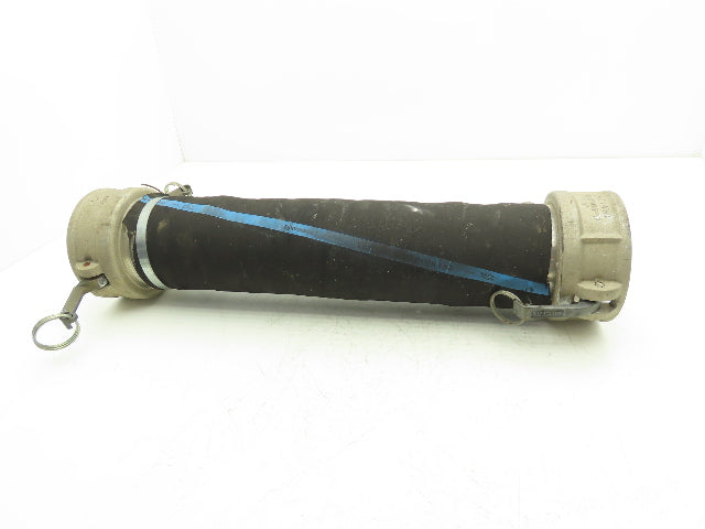 Continental Versiflo 4"x 23"L Water Hose 150 PSI Camlock Quick Couplers 23"OAL