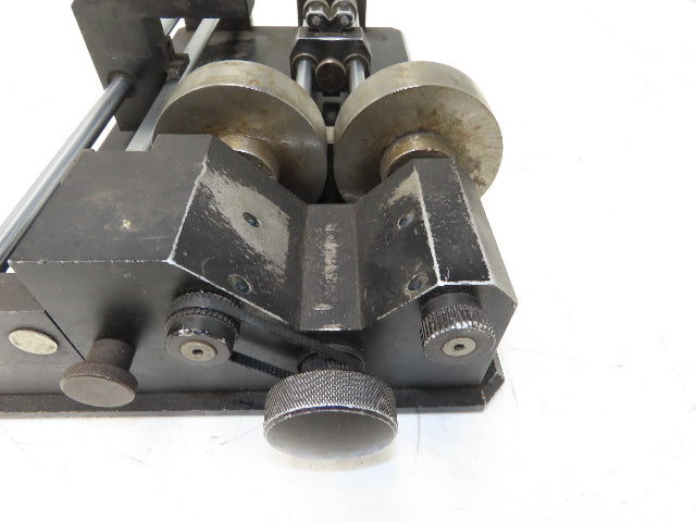 Starrett F2730-1 Wisdom Digital Indicator Mounted On Eccentricity Runout Tool