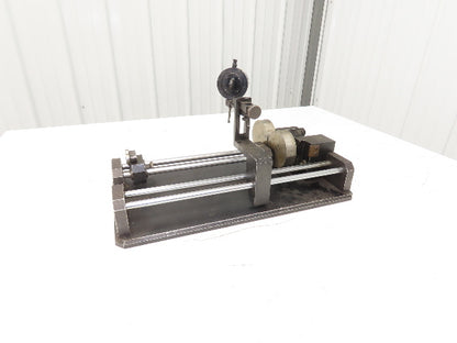 Starrett F2730-1 Wisdom Digital Indicator Mounted On Eccentricity Runout Tool