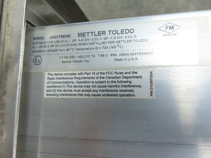 Mettler Toledo 9477/9482 Checkweigher Express Weigh Scale Conveyor 18"Belt 36"L
