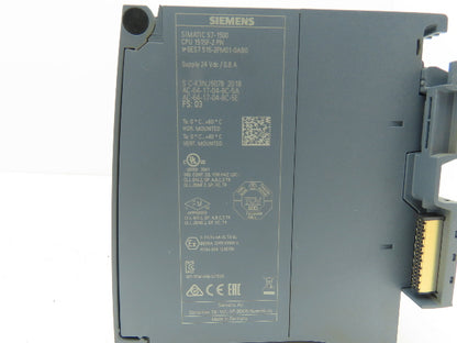 Siemens 6ES7 515-2FM01-0AB0 SIMATIC S7-1500 CPU 1515F-2 PN Processor 75KB/3MB