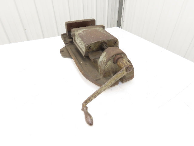 Cincinnati Milling Machine Drill Press Bench Vise 8.5" Jaws 7" Opening W/Swivel