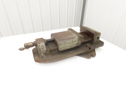 Cincinnati Milling Machine Drill Press Bench Vise 8.5" Jaws 7" Opening W/Swivel