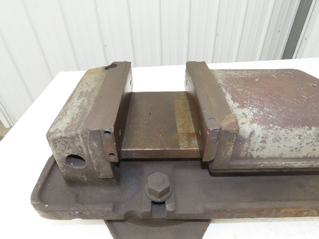 Cincinnati Milling Machine Drill Press Bench Vise 8.5" Jaws 7" Opening W/Swivel