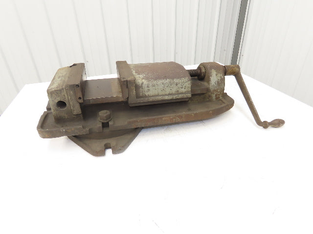 Cincinnati Milling Machine Drill Press Bench Vise 8.5" Jaws 7" Opening W/Swivel